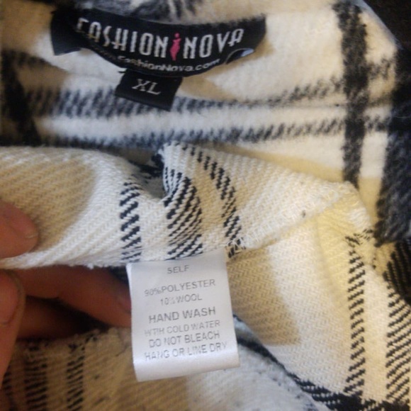 Plaid wool vest - Picture 4 of 4